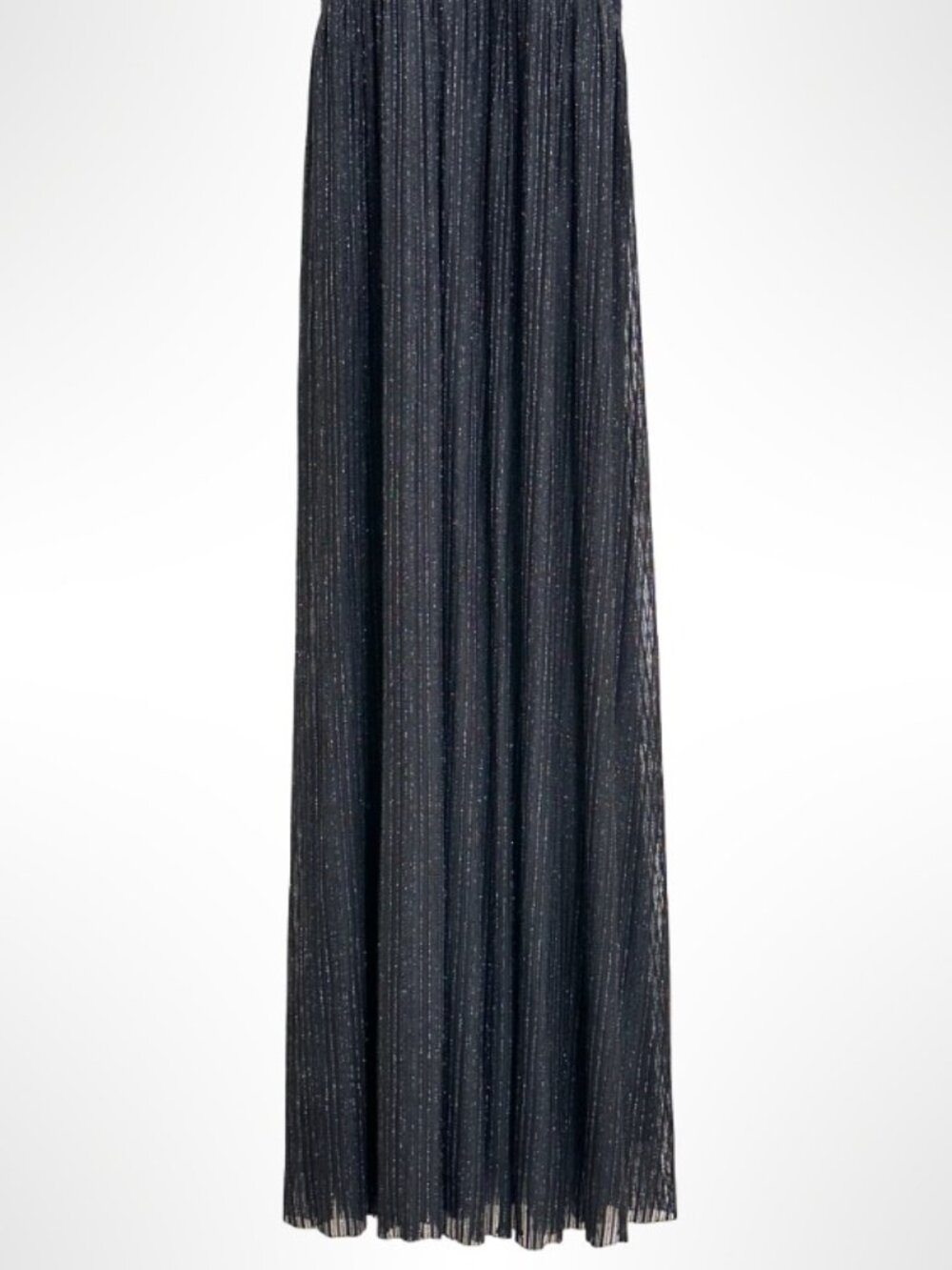 EVER PRETTY Black Floor Length Halter Evening Gown Size 6 - Picture 8 of 15